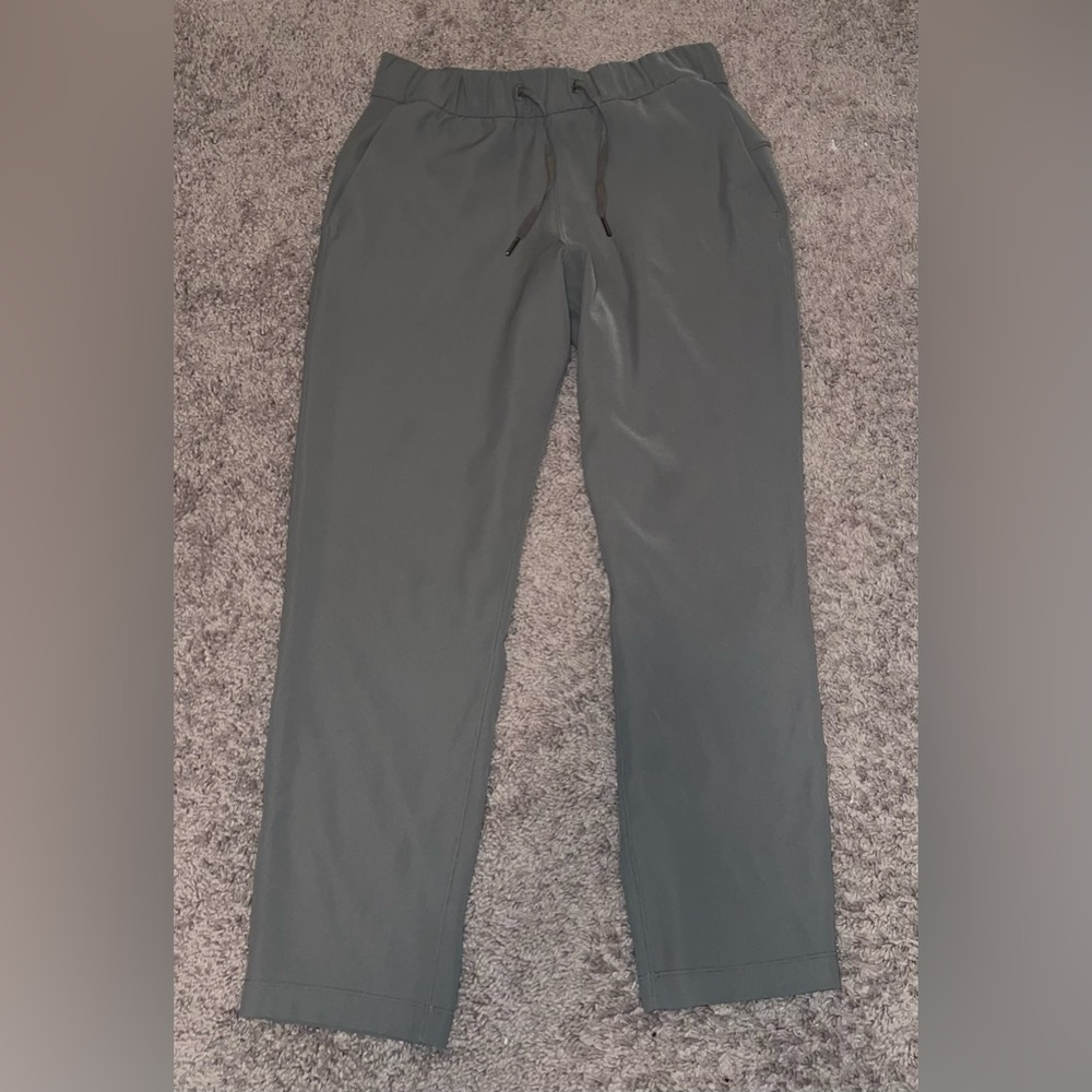 COPY - Lululemon Stretch High Rise Pant 7/8 - Gray Sage - Sz. 8